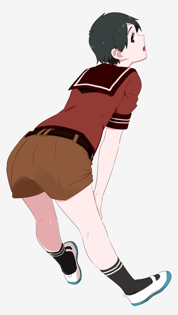 [2 next] beautiful girl secondary image of short pants figure that is emphasized thigh and buttocks 10 [shorts/non-erotic] 34