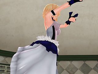 MMD Sexy Blondie and BigDaddy in the Champagne Room GV00142 1