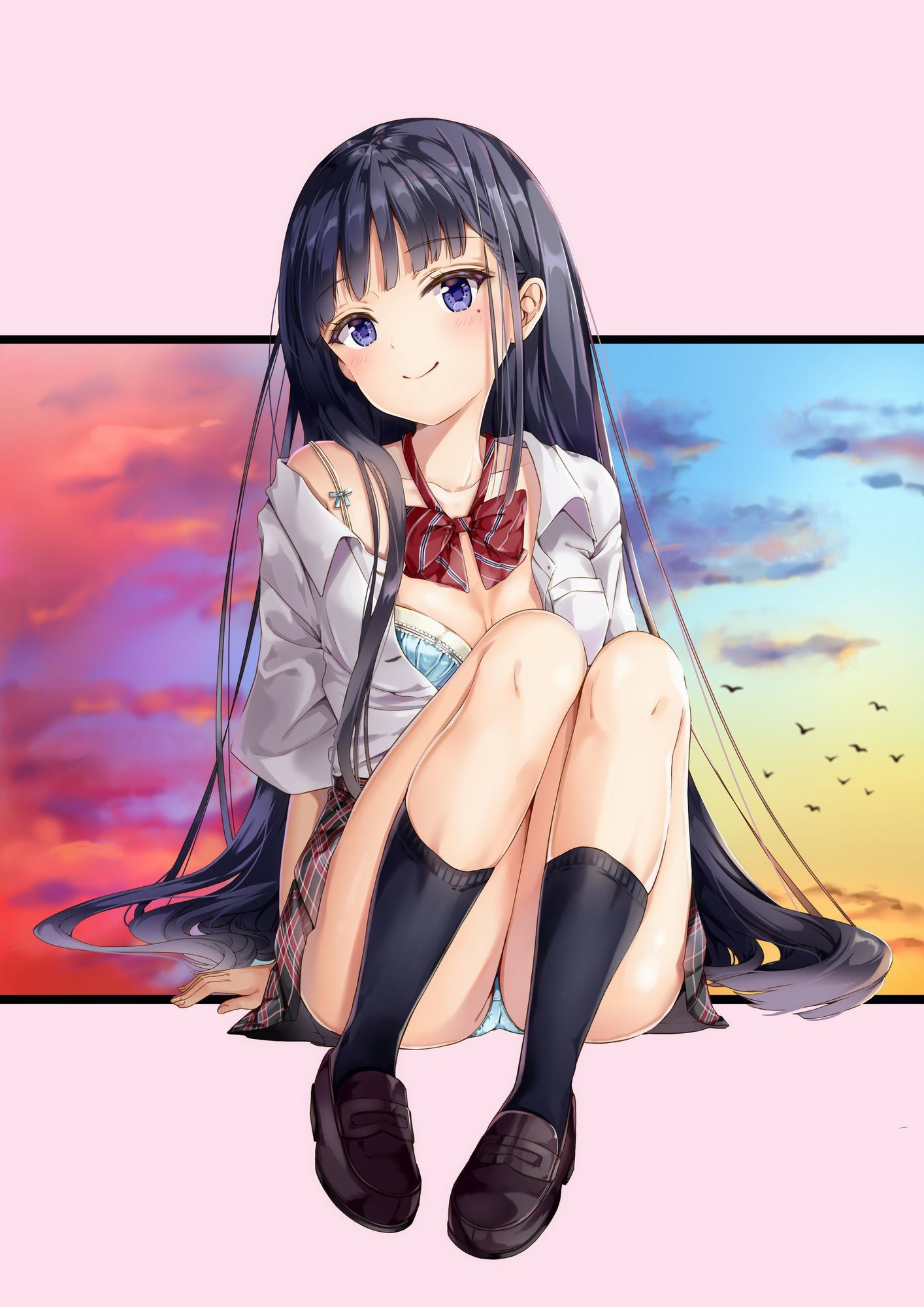 [Secondary zip] Please picture of cute girl who is underwear!! 15