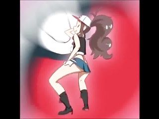 Pokemon Trainer Hilda Booty Shaking 1