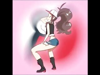 Pokemon Trainer Hilda Booty Shaking 3