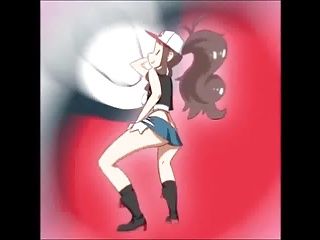 Pokemon Trainer Hilda Booty Shaking 4