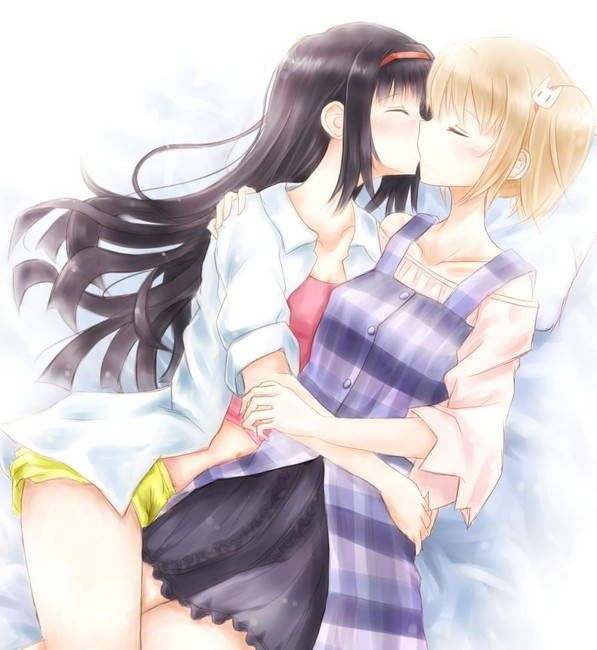 [50 sheets lesbian kiss] I'm kissing with girls secondary erotic images! PART8 [Yuri] 11