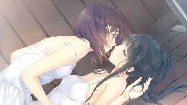 [50 sheets lesbian kiss] I'm kissing with girls secondary erotic images! PART8 [Yuri] 28