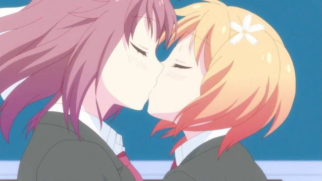 [50 sheets lesbian kiss] I'm kissing with girls secondary erotic images! PART8 [Yuri] 6