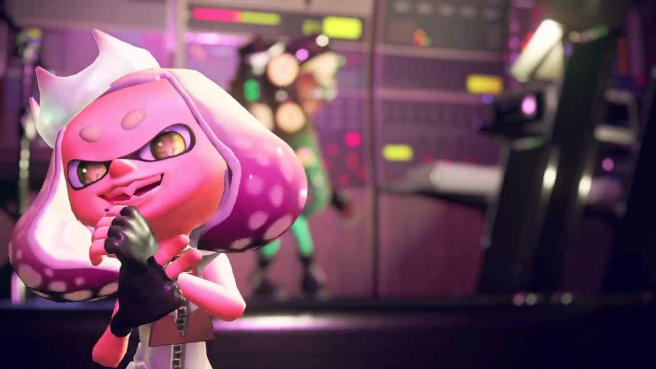 [Splatoon 2] New character of the Girl 2 Duo [tentacles] erotic dance in sexy Oppai costume 10