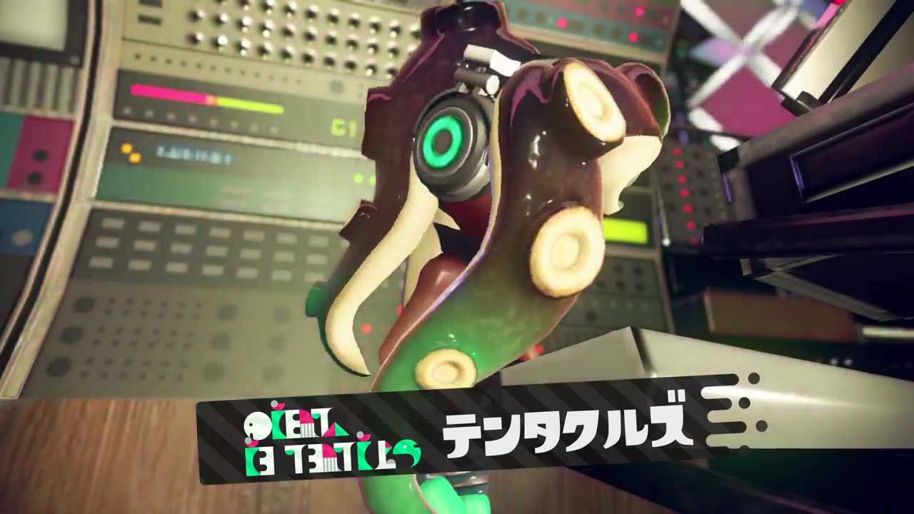 [Splatoon 2] New character of the Girl 2 Duo [tentacles] erotic dance in sexy Oppai costume 14