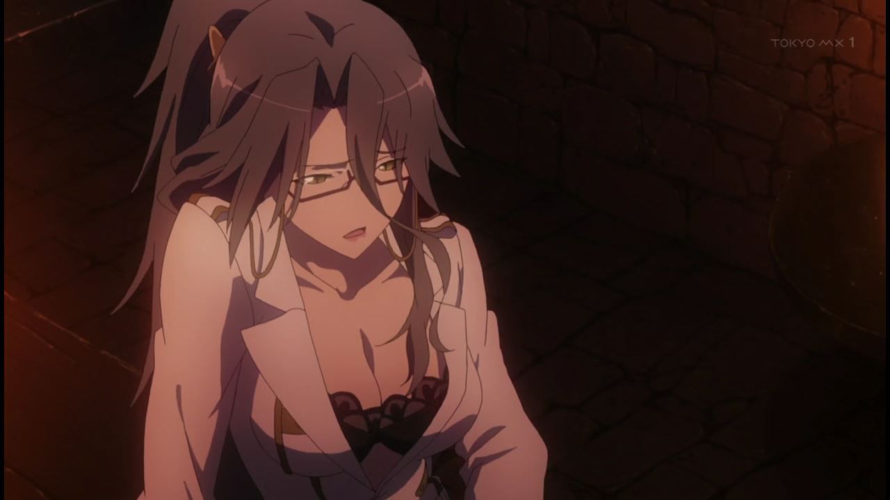 Anime ' Fate/Apo Creator ' 2 daughter of a man in the story is licked in reverse rape scene and 14