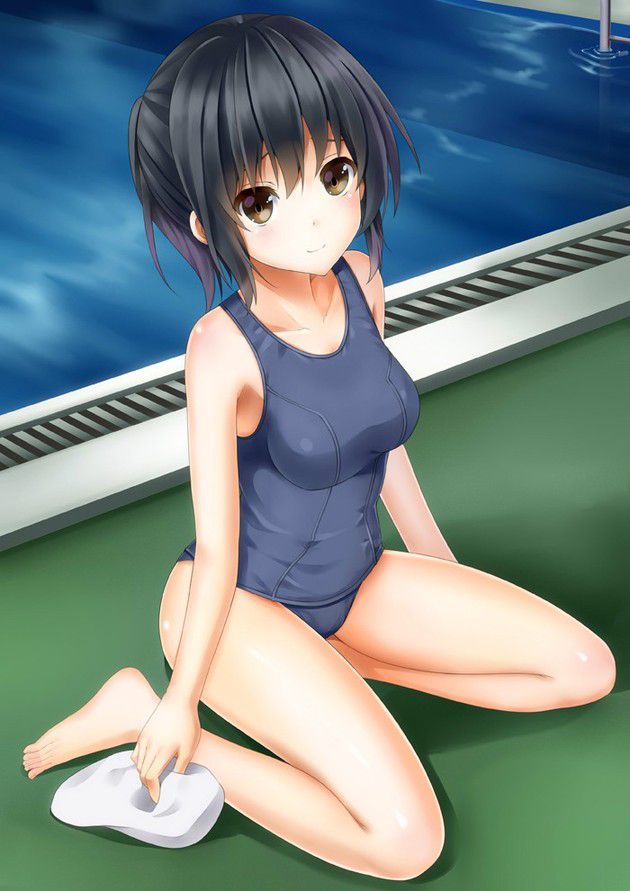 Even if it is not summer, it is erotic moe that beautiful girl of the swimsuit. 5