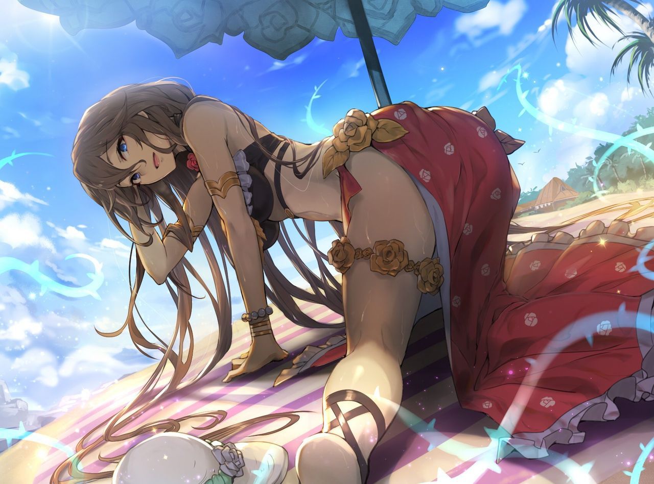 [2 Next] The second erotic image of the girl coming out in the grand blue fantasy that 14 [grab] 1