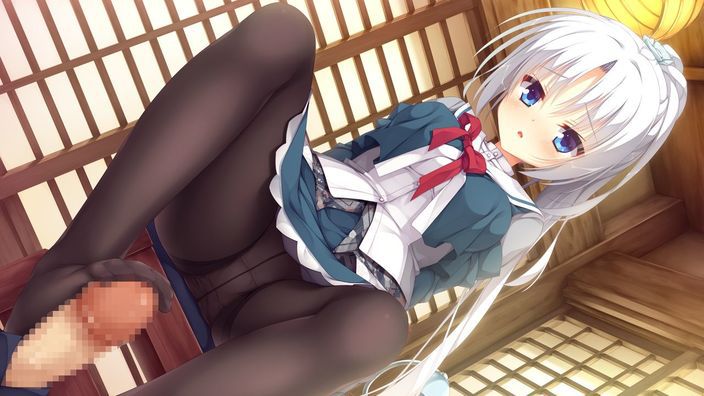 [Erotic] Go to paste the image of the silver-haired girl indifferently [secondary] 3