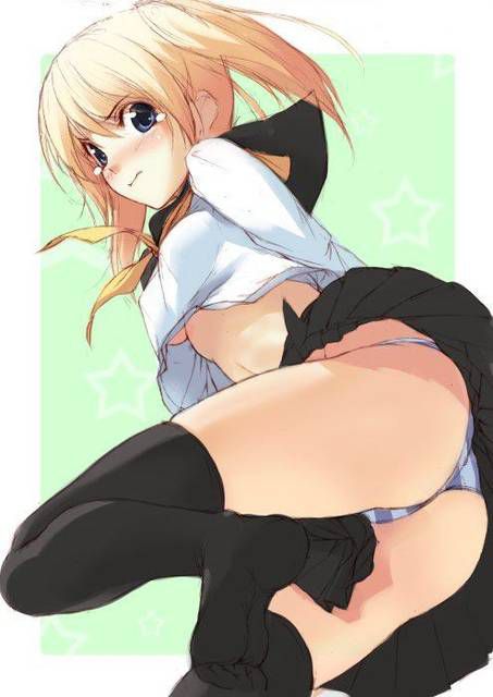 [54 pieces] A collection of pretty two dimensions fetishism images of the embarrassed girl. 4 [blushing] 25