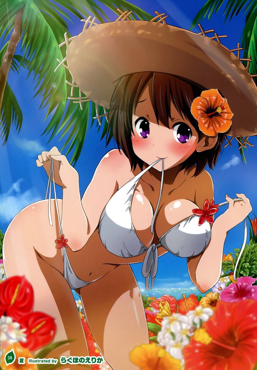 [the second] Second image 2 [non-eroticism] of the pretty girl who put on a straw hat 23