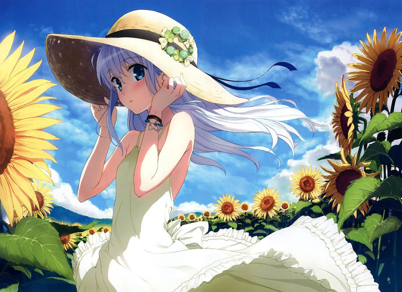 [the second] Second image 2 [non-eroticism] of the pretty girl who put on a straw hat 31