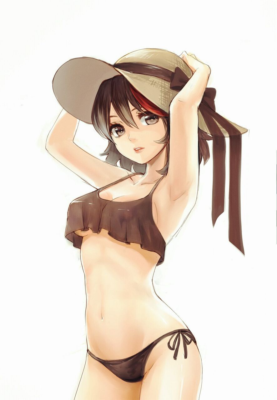 [the second] Second image 2 [non-eroticism] of the pretty girl who put on a straw hat 6