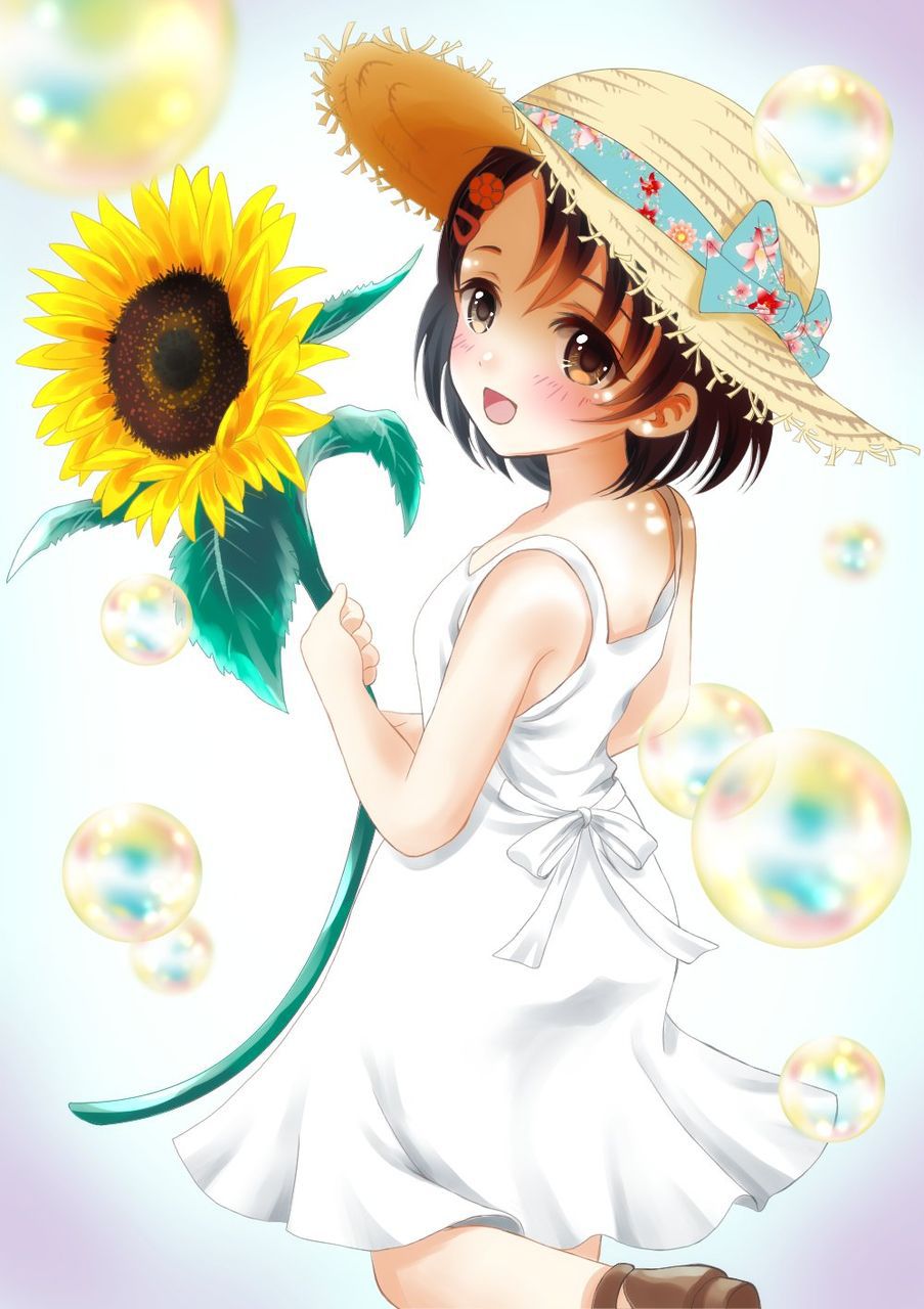 [the second] Second image 2 [non-eroticism] of the pretty girl who put on a straw hat 7