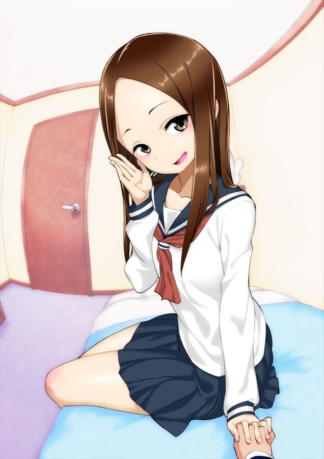 【Takagi-san Erotic Manga of Good Teasing】 Immediately cut out with Takagi-san's service S●X! - Hame! 18