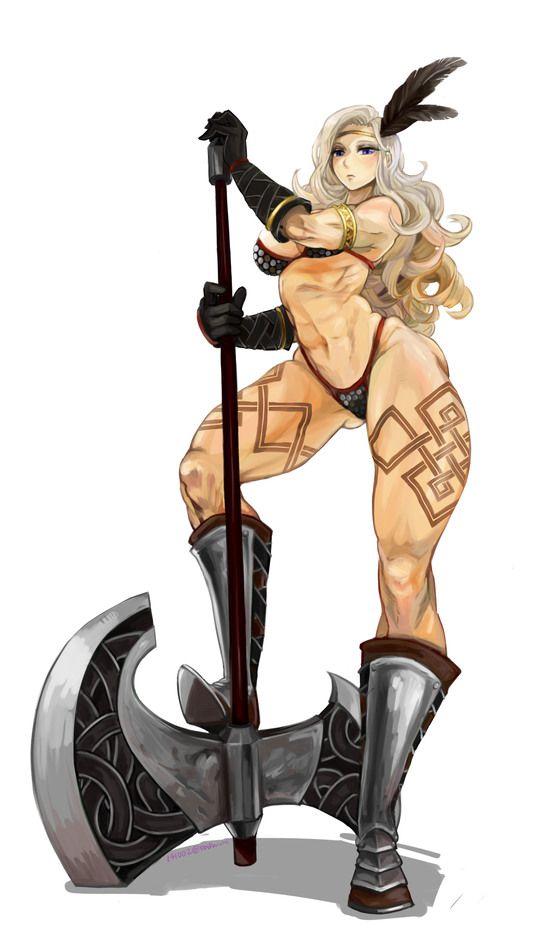 332 pieces of fetish eroticism images of the Amazon (Dragons crown) 22