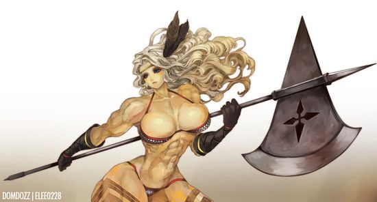 332 pieces of fetish eroticism images of the Amazon (Dragons crown) 26