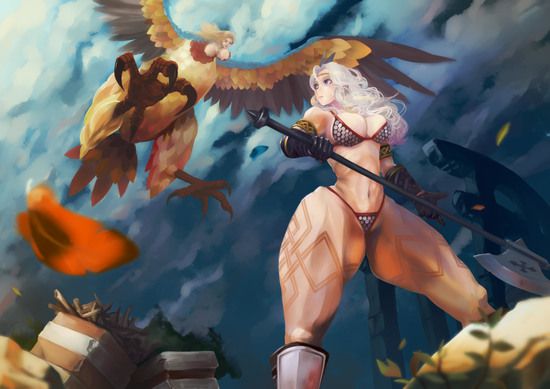 332 pieces of fetish eroticism images of the Amazon (Dragons crown) 3