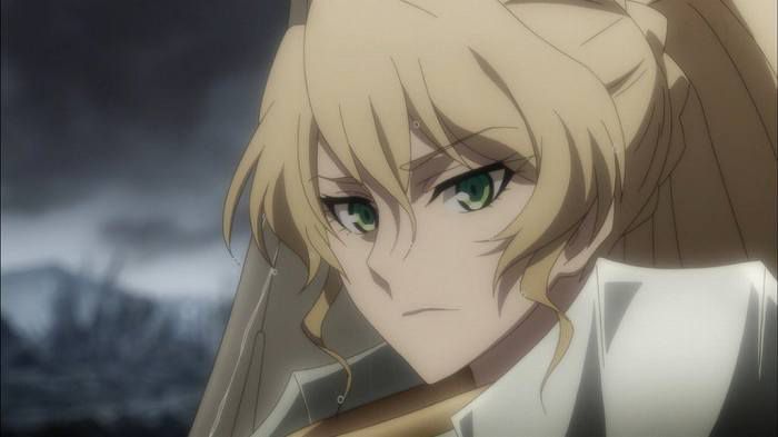 [Re:CREATORS] the capture that Episode 12 "is too early in end roll" 2