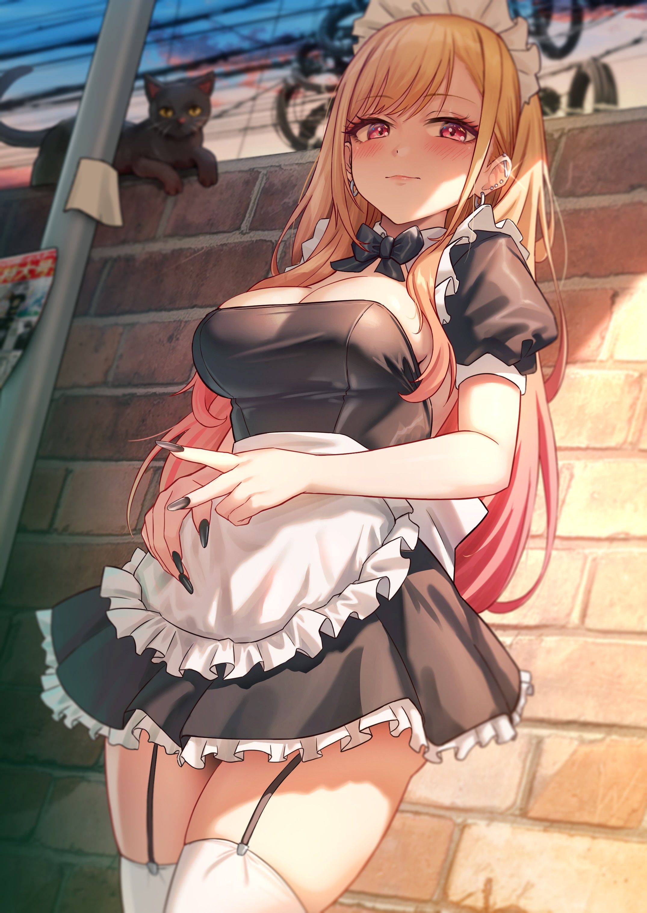 【2nd】Erotic image of a maid beautiful girl who wants to be served Part 29 6