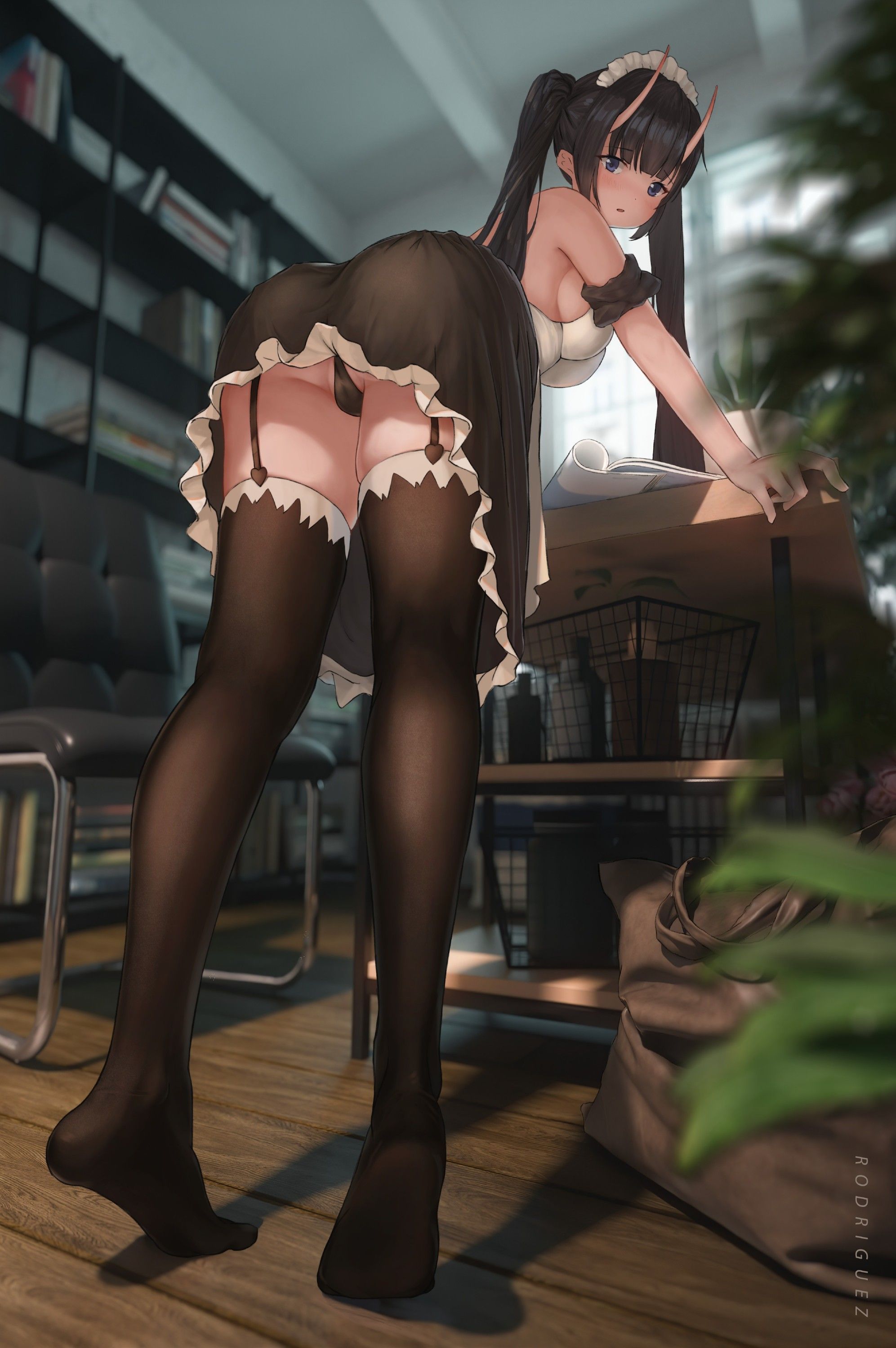 【2nd】Erotic image of a maid beautiful girl who wants to be served Part 29 9