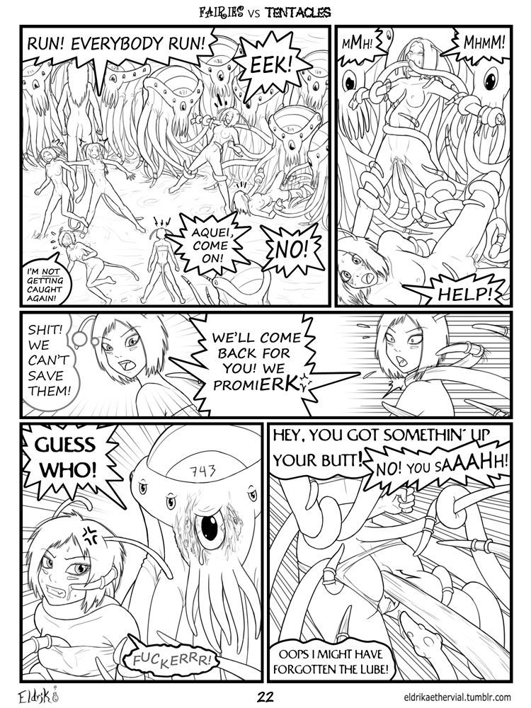 [Bobbydando] Fairies vs Tentacles [Ongoing] 23