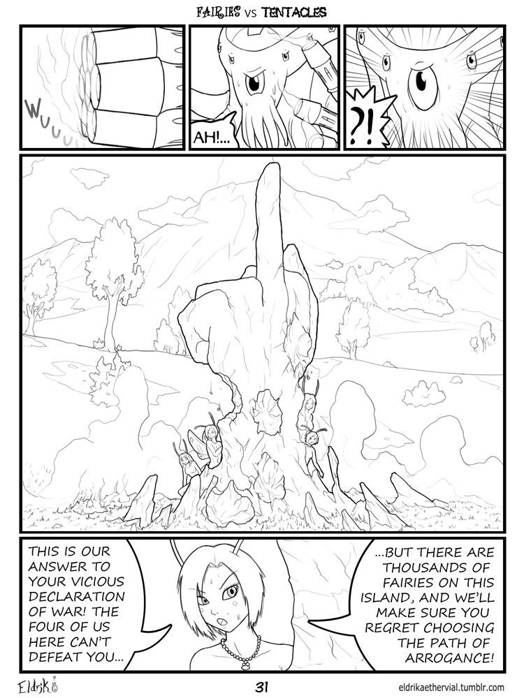 [Bobbydando] Fairies vs Tentacles [Ongoing] 32