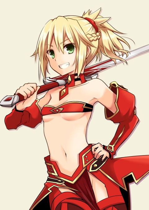 [FGO] Please give me an eroticism image of the mode red! 4