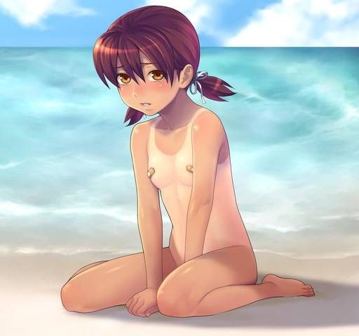 [37 pieces] The ロリエロ image of the primary schoolchild whom the SUQQU water sunburn sign that is unbearable that summer is long in coming remains! 2