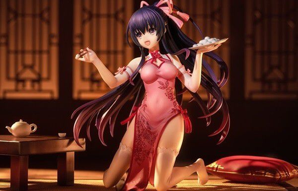 "Date a Live" Erotic figure of the night sword god Juka's cheongsam dress with erotic sticking out 1