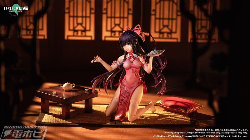 "Date a Live" Erotic figure of the night sword god Juka's cheongsam dress with erotic sticking out 13