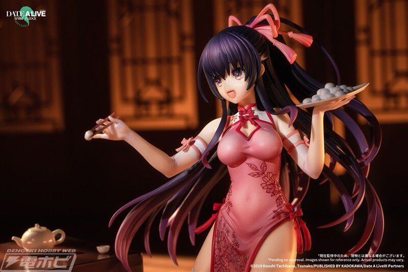 "Date a Live" Erotic figure of the night sword god Juka's cheongsam dress with erotic sticking out 14