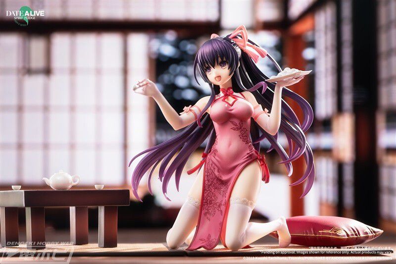 "Date a Live" Erotic figure of the night sword god Juka's cheongsam dress with erotic sticking out 2