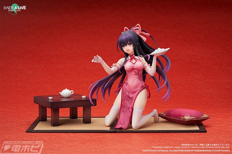 "Date a Live" Erotic figure of the night sword god Juka's cheongsam dress with erotic sticking out 4