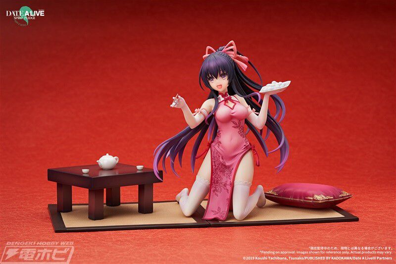 "Date a Live" Erotic figure of the night sword god Juka's cheongsam dress with erotic sticking out 5