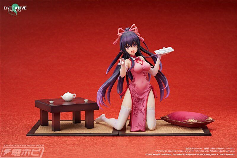 "Date a Live" Erotic figure of the night sword god Juka's cheongsam dress with erotic sticking out 6