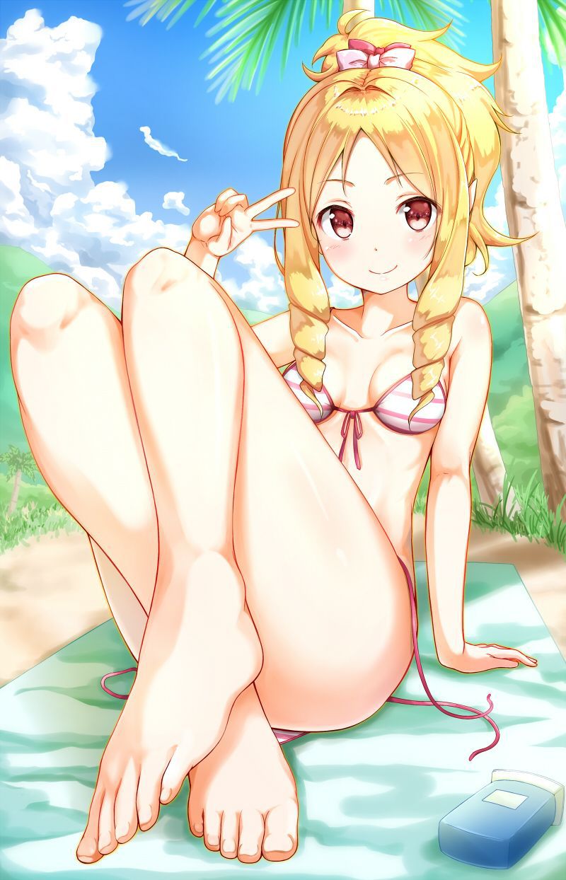 [the second, ZIP] please give me a beautiful girl image doing a beautiful thigh! 36