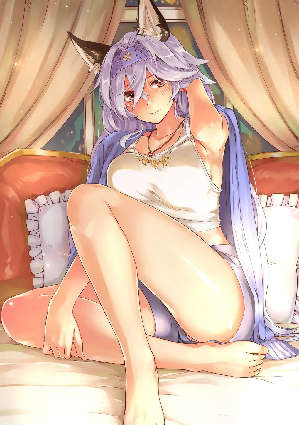 [the second, ZIP] please give me a beautiful girl image doing a beautiful thigh! 37