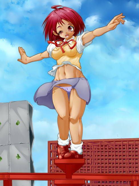 [50 pieces of muscle daughters] is part6 two-dimensional image glee ぐり of the girl who can break an abdominal muscle 46