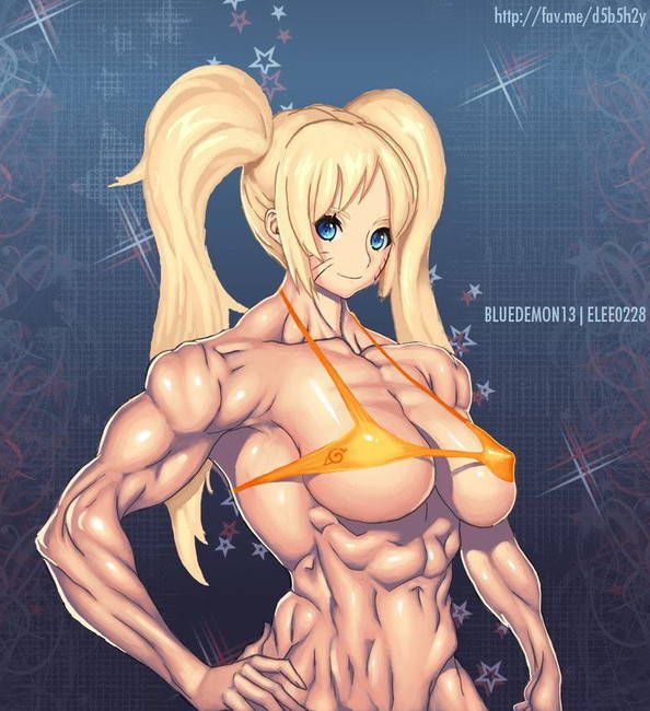 [50 pieces of muscle daughters] is part6 two-dimensional image glee ぐり of the girl who can break an abdominal muscle 6