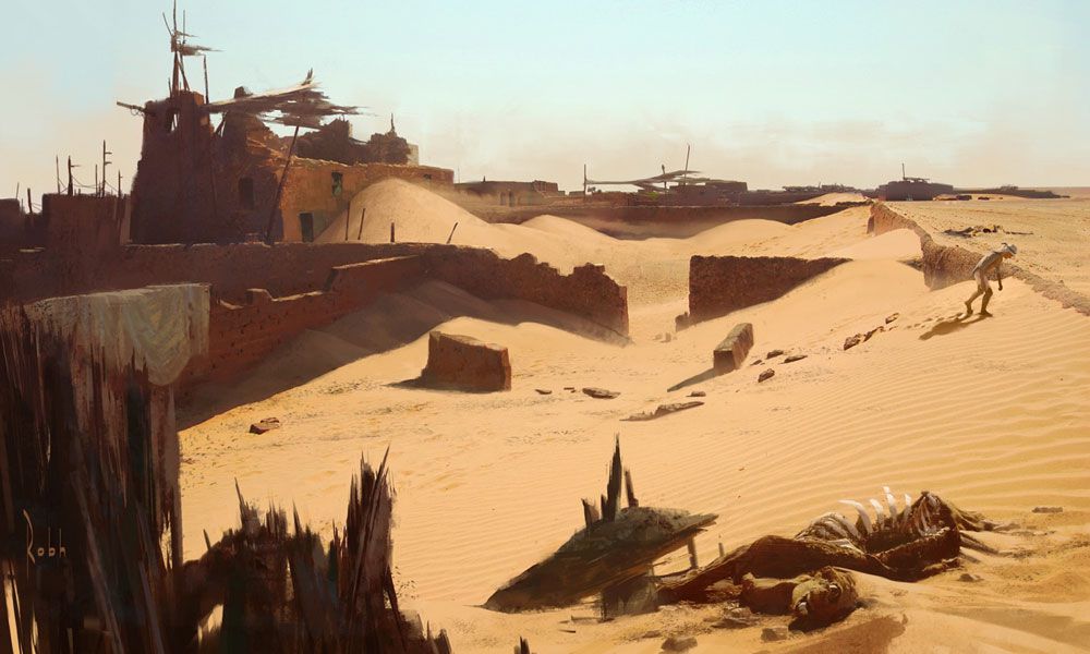 Image of the Atlantis lying in the Ann charr Ted Desert 14