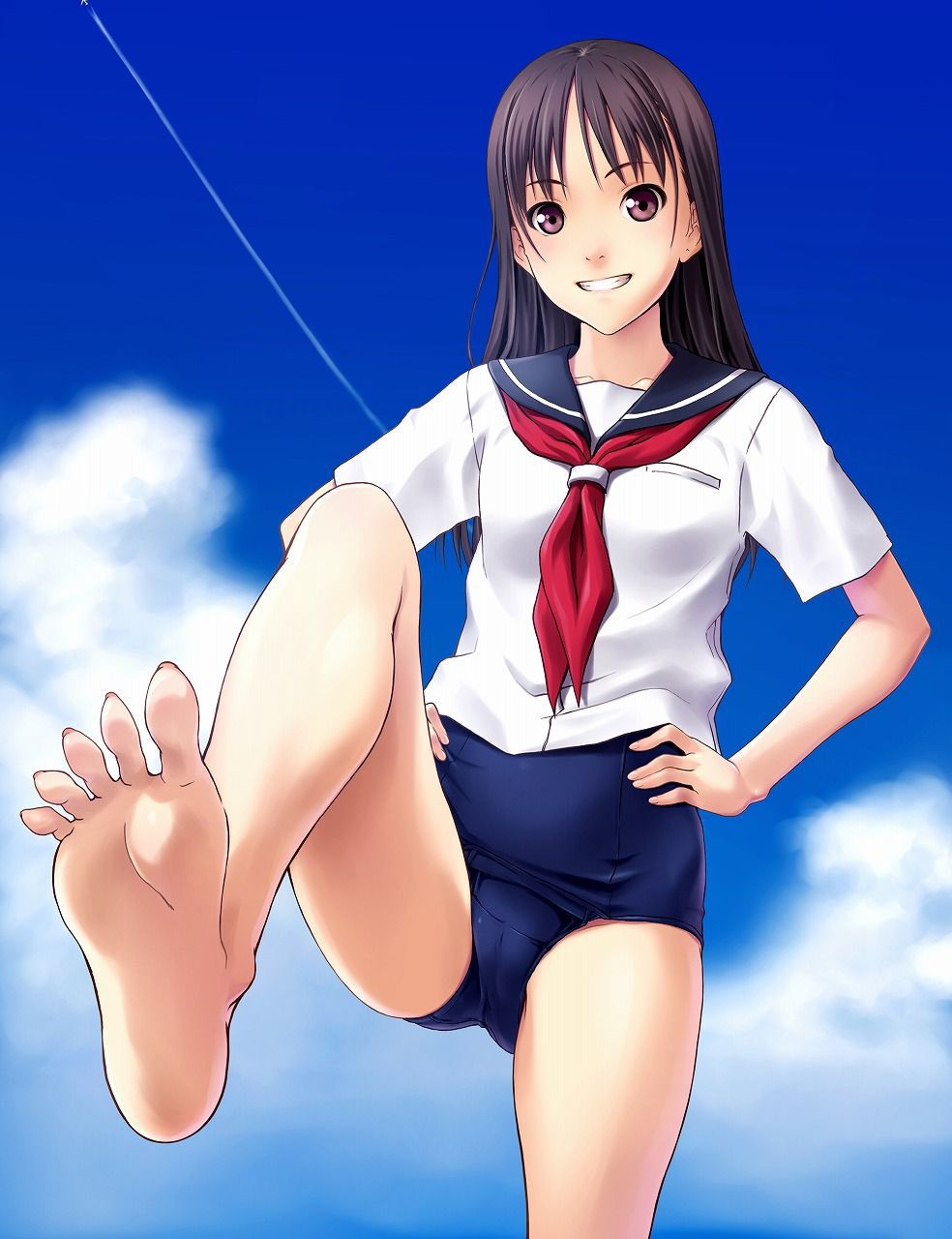 Heart assorted excited two-dimensional uniform beautiful girl images. vol.1 4