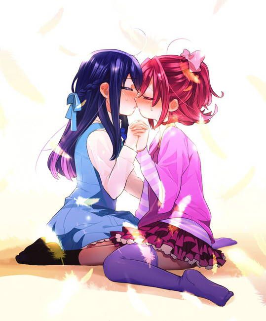 [50 pieces of lesbians] is part40 second eroticism image glee ぐり of beautiful Yuri line 17