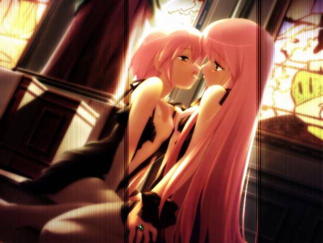 [50 pieces of lesbians] is part40 second eroticism image glee ぐり of beautiful Yuri line 7