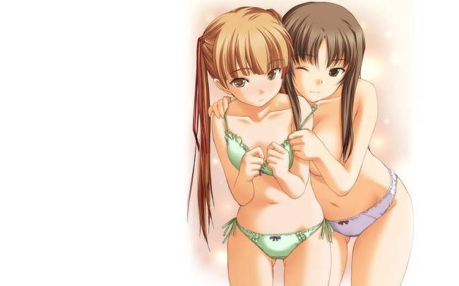 [50 pieces of lesbians] is part40 second eroticism image glee ぐり of beautiful Yuri line 9