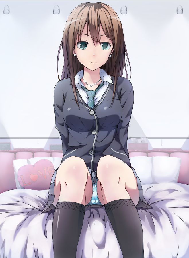 Give me an eroticism image performing a naughty thing by uniform wearing; uniform ですよ uniform! 10