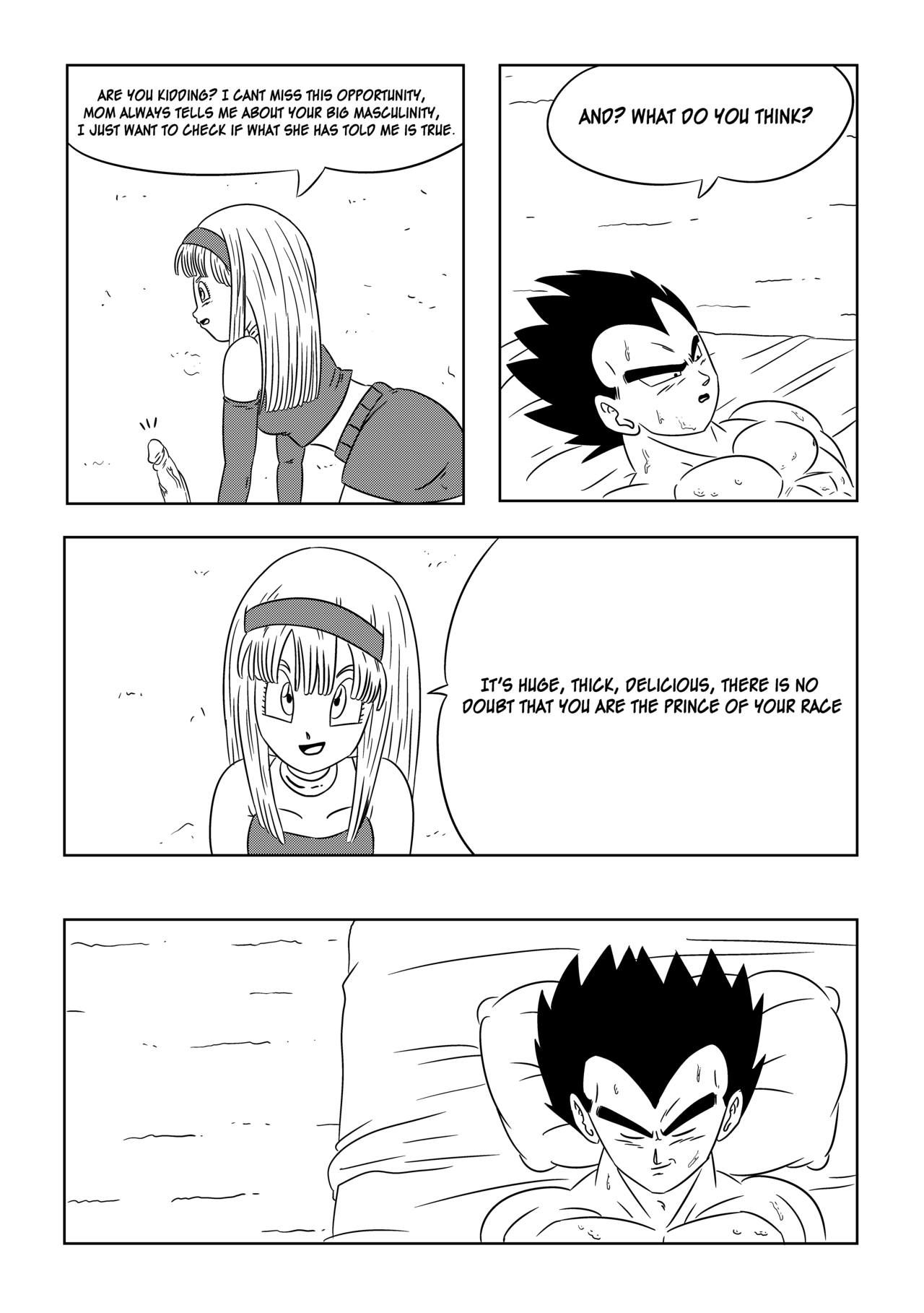 Vegeta: The paradise in his feet (Chapter 1) Playing with daddy's feet 19