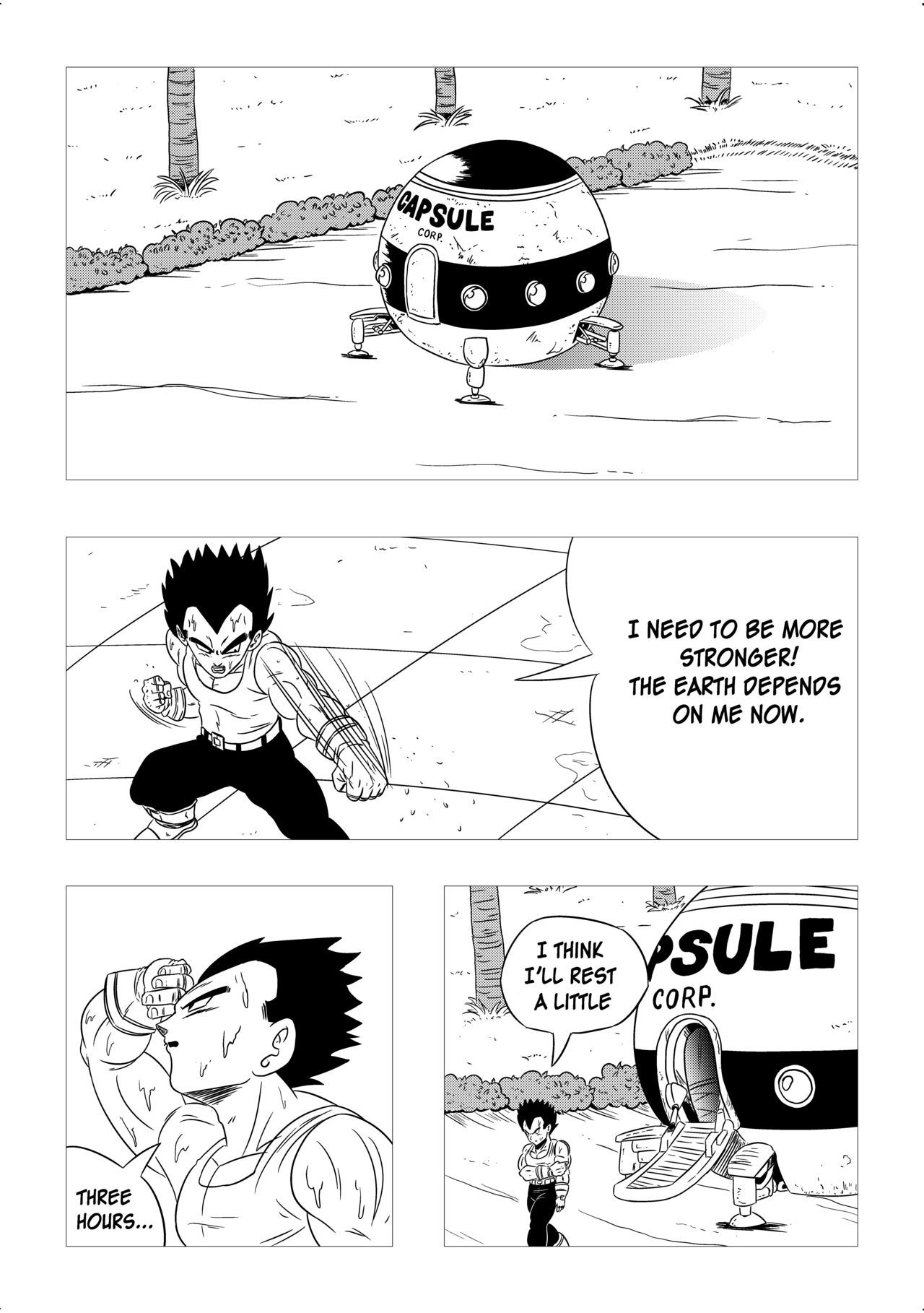 Vegeta: The paradise in his feet (Chapter 1) Playing with daddy's feet 2